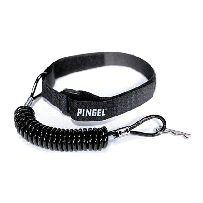 Pingel Black Tether Cord With Wristband