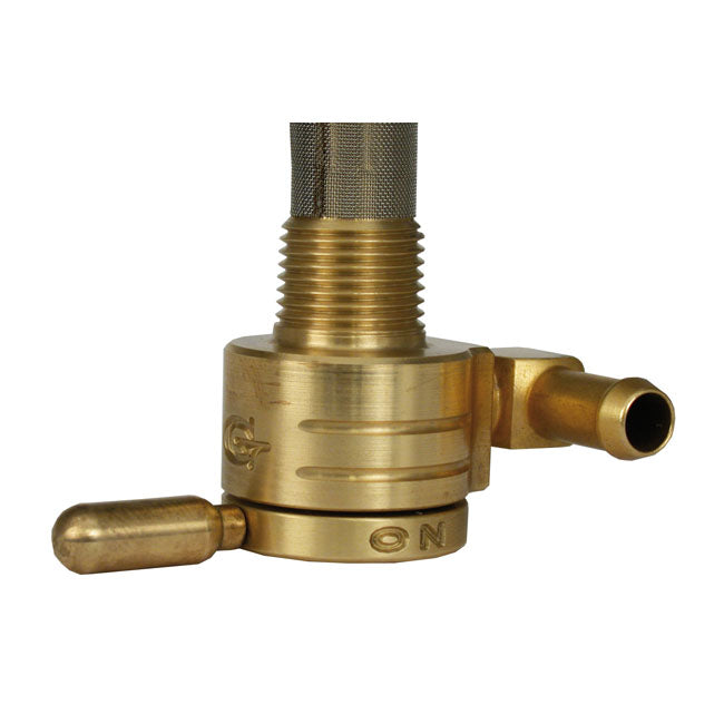 Click-Slick Petcock 3/8 NPT. Brass