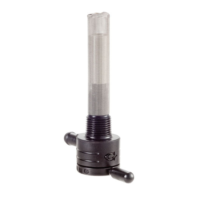 Golan Products Black Click-Slick Straight Facing Petcock - 3/8 in. NPT