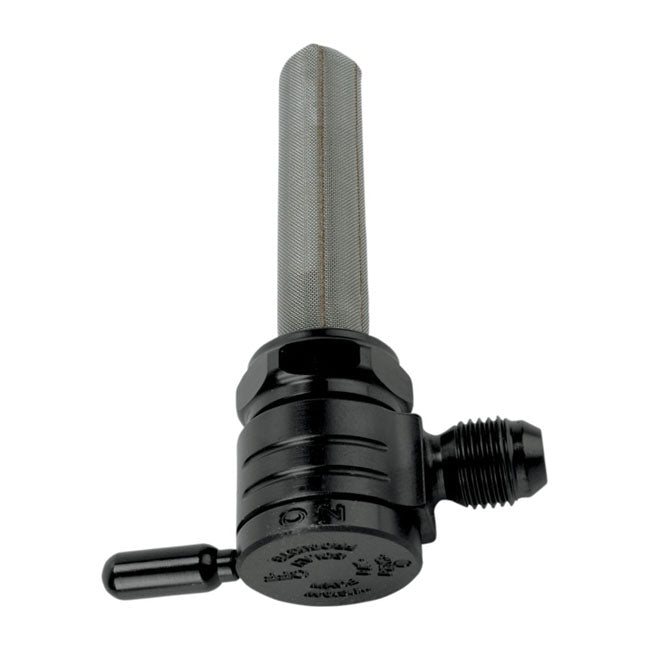 Golan Products Black Click-Slick 6-AN Petcock - 22mm