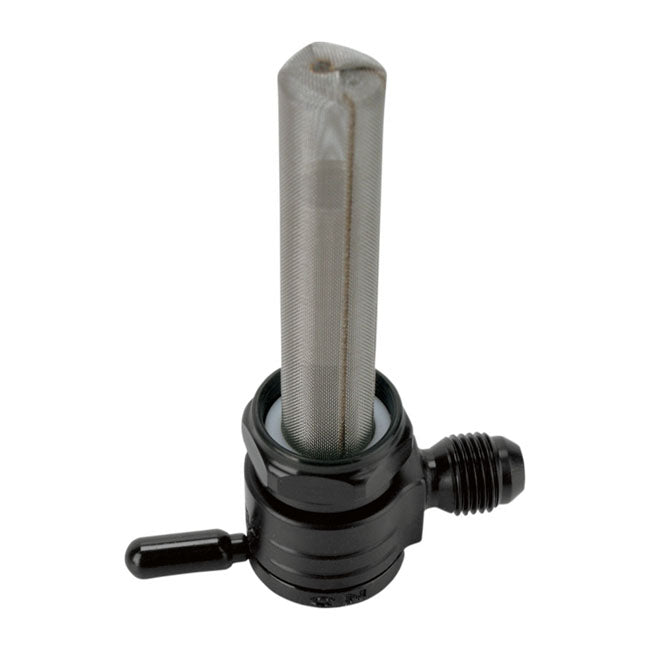 Golan Products Black Click-Slick 6-AN Petcock - 22mm