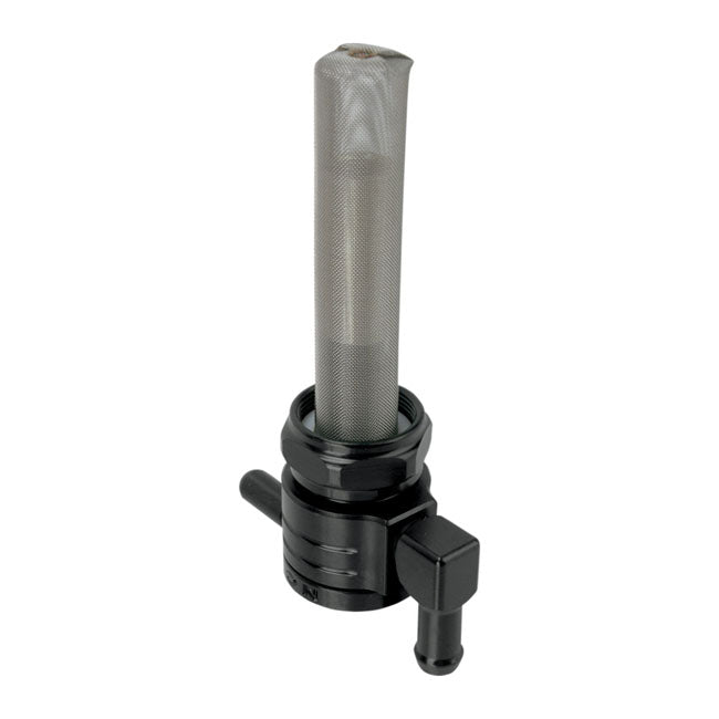 Golan Products Black Click-Slick Downward Facing Petcock - 22mm