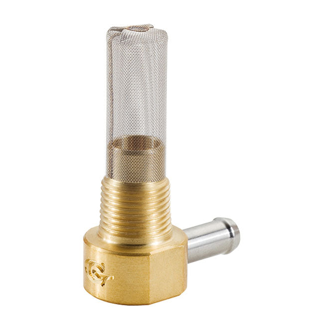 low profile tank fitting 3/8 NPT. Brass