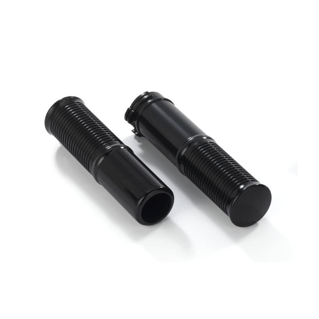 Kustom Tech FL Handlebar Grip Set. Black Anodized – 1974–2022 H-D with Single or Dual…