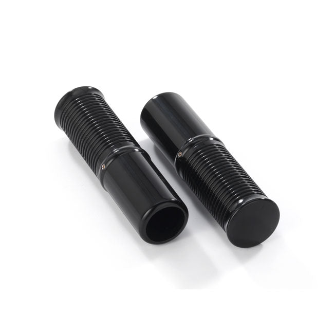 Kustom Tech FL Handlebar Grip Set. Internal Throttle, Black – 1" Handlebars with Custom Internal…