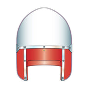 National Cycle NC ''Peaked'' Beaded Heavy Duty™ Windshield - Red – 1949–1959 FL Models