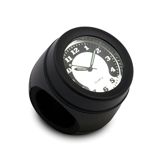 MCS Handlebar Mounted Clock. Black – Universal