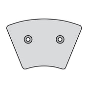 EBC Brake Pad Set. Organic – Front: 1974–1977 XL Sportster; FX