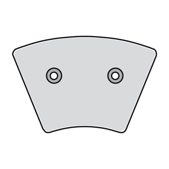 EBC Brake Pad Set. Organic – Front: 1974–1977 XL Sportster; FX