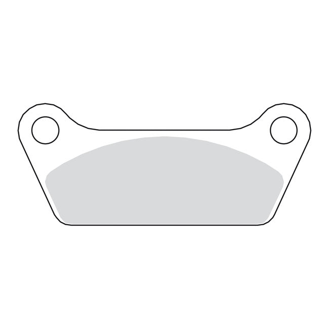 EBC Brake Pads. V-Pad Semi Sintered Copper – Rear: 1981–1984 FLH; 1980–1985 FLT