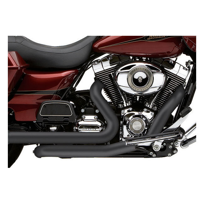 Cobra Independant Dual Head Pipes with Power Port – 2009 FLT/Touring