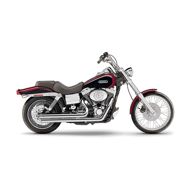 Cobra Speedster SlashDown Exhaust. Chrome – 2006–2011 Dyna