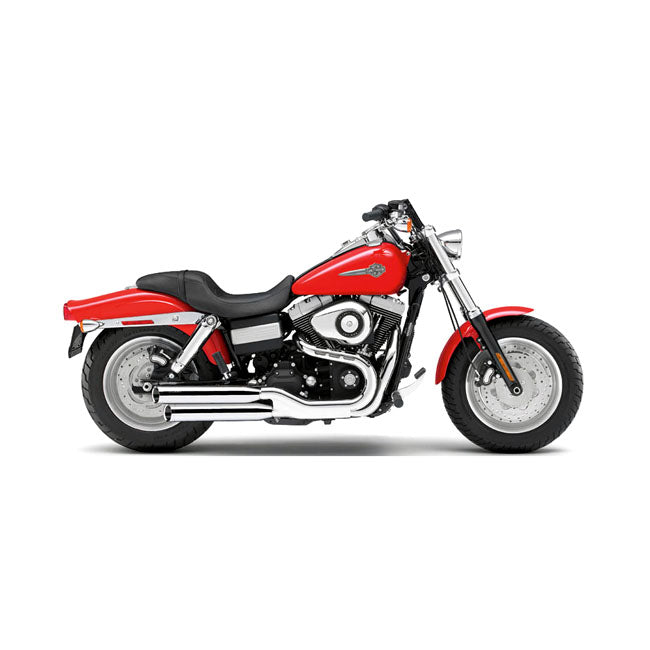 Cobra 3" Slip-on Mufflers. Chrome – 2008–2016 FXDF Fat Bob; 2010–2016 FXDWG…