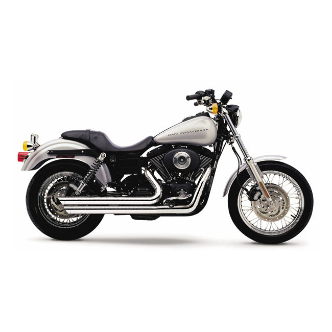 Cobra Speedster SlashDown Exhaust. Chrome – 1991–2005 Dyna