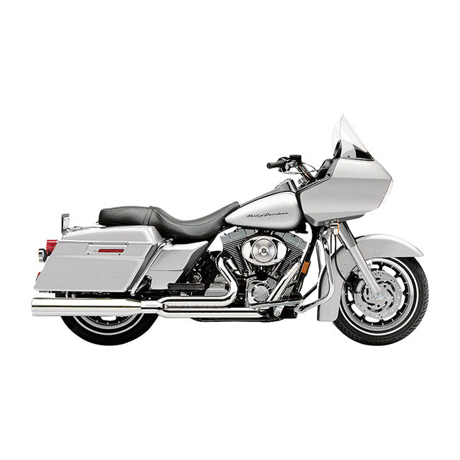 Cobra Power Pro 2-1 Exhaust Kit With Full Length Heat Shields For Harley-Davidson 2007-2008 Touring Motorcycles