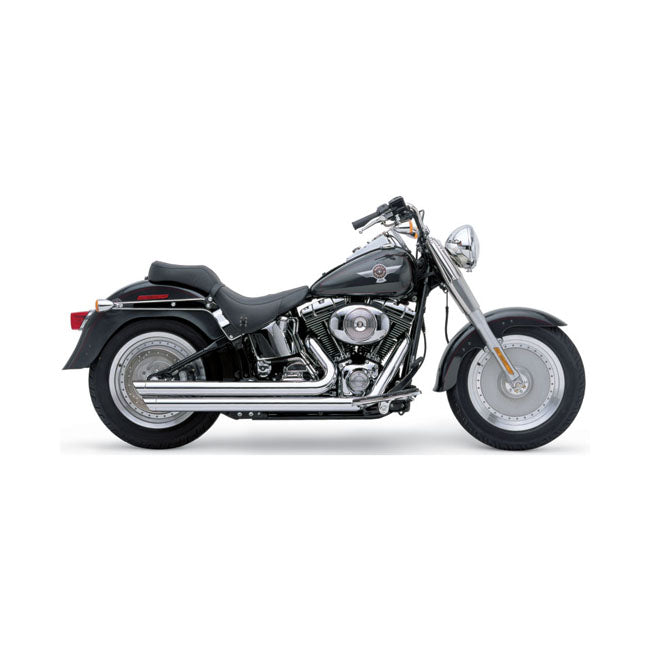 Cobra Speedster Slashdown Exhaust. Chrome – 2012–2017 Softail