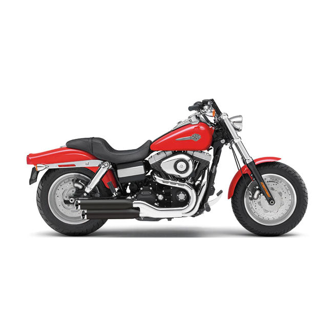 Cobra 3" Slip-on Mufflers. Black – 2008–2016 FXDF Fat Bob; 2010–2016 FXDWG…