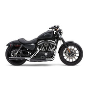 Cobra 3" RPT Race Pro Slip-on Mufflers. Black – 2014–2022 XL Sportster