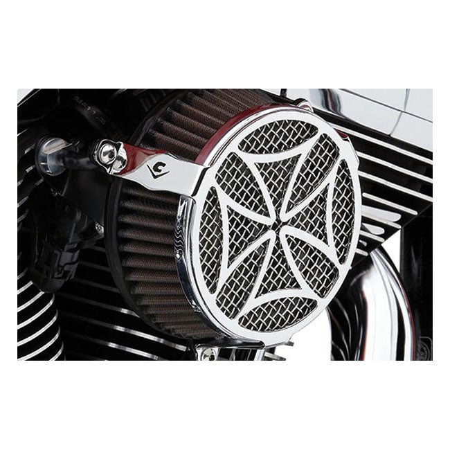 Cobra Naked Air Cleaner Kit. Cross, Chrome – 2001–2015 Softail; 2004–2017 Dyna…