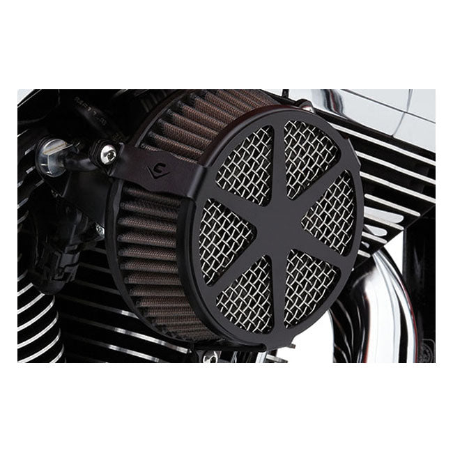 Cobra Naked Air Cleaner Kit. Spoke. Black – 2001–2015 Softail; 2004–2017 Dyna…