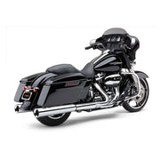Cobra Powrflo 4-1/2" Slip on Mufflers. Chrome – 2017–2026 Touring. Requires Disabling…