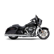 Cobra Powrflo 4-1/2" Slip on Mufflers. Chrome – 2017–2026 Touring. Requires Disabling…