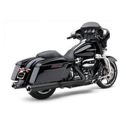 Cobra Powrflo 4-1/2" Slip on Mufflers. Black – 2017–2026 Touring. Requires Disabling…