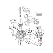 MCS Spring, Acc. Pump Diaphram – 1976–2006 Big Twin; 1988–2006 XL…