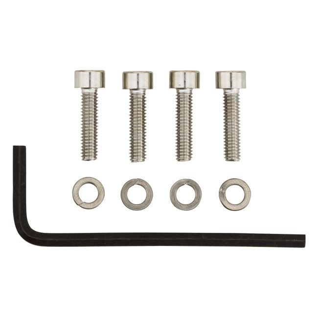 CV Performance Float Bowl Screw Kit for Keihin CV. Stainless Allen – 1990–2006 Big Twin; 1988–2006 XL…
