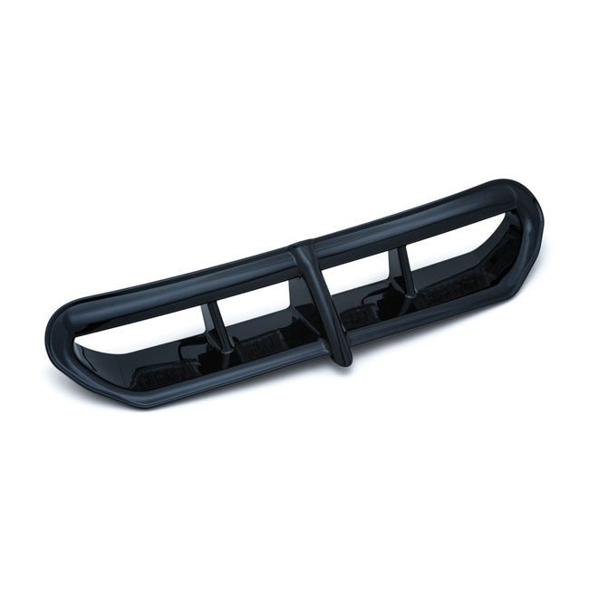 Kuryakyn LED Fairing Vent Accent. Gloss Black – 2014–2024 FLHT; FLHTK; FLHTKL; FLHTKCUL…