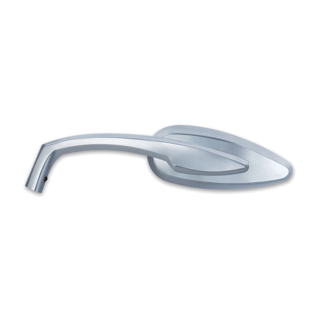Kuryakyn Teardrop Mirror Set. Chrome – All H-D