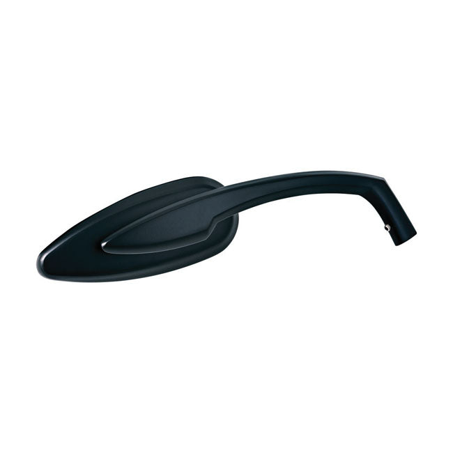 Kuryakyn Teardrop Mirror Set. Satin Black – All H-D