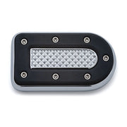 Kuryakyn Heavy Industry Brake Pedal Pad. Chrome – 1984–2015 FX Softail; 2008–2011 FXCW/C…