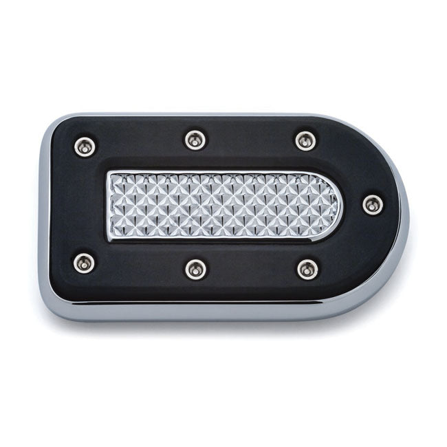 Kuryakyn Heavy Industry Brake Pedal Pad. Chrome – 1984–2015 FX Softail; 2008–2011 FXCW/C…
