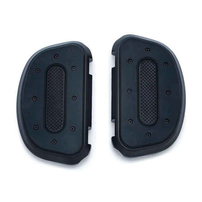 Kuryakyn Heavy Industry Floorboards. Passenger. Black – Passenger: 1986–2026 FLT/Touring…