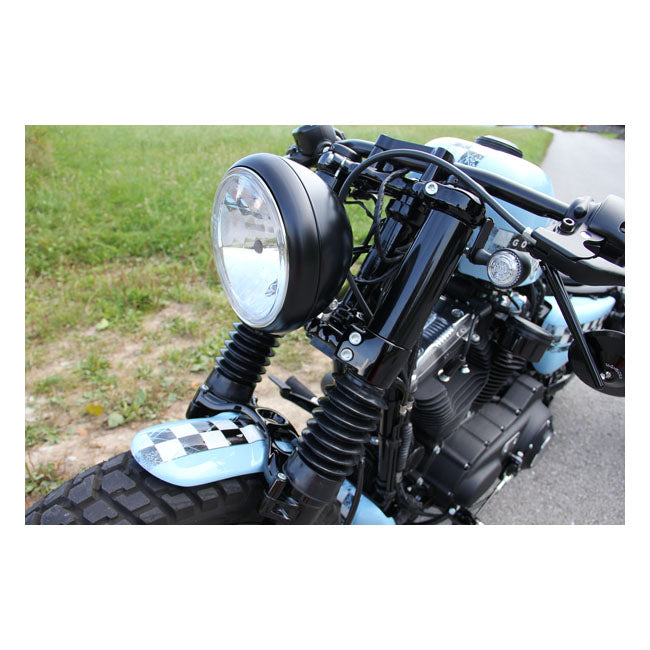 Cult-Werk 2-Piece Upper Fork Cover Kit. Gloss Black – 2016–2022 XL1200X Forty Eight; 2018–2020…