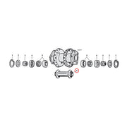 MCS Hub Spacer 4.448" White. Rear – CAST WHEELS 1973–1984 FX; 1980–1985 FXB…