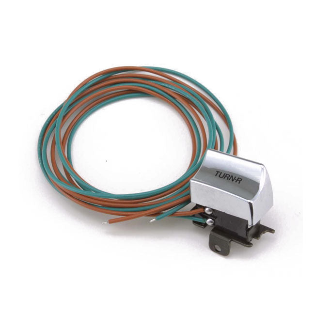 MCS Right Turn, Handlebar Switch. Chrome – 1982–1995 H-D