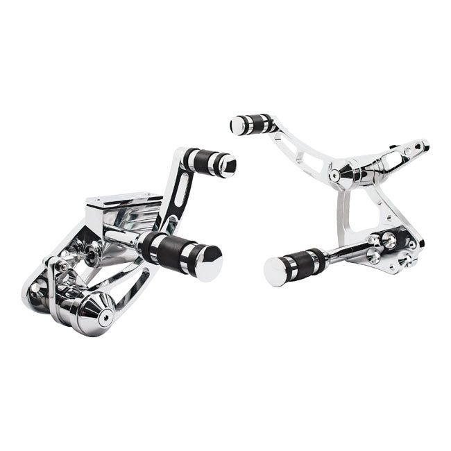 MCS Matador, Forward Control Kit. Chrome – 1958–1986 4-Speed Big Twin; 1984–1999…