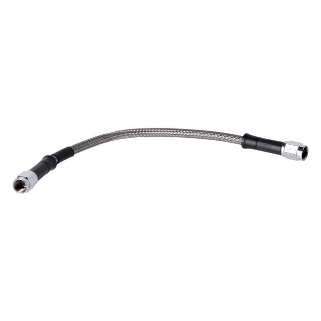 Goodridge Brake Line Kit Plain Braided Stainless, 9" Long for Custom And Stock Applications