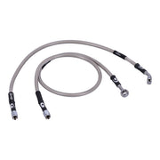 MCS by Goodridge Brake Line Rear, Stainless Clear Coated – 1984–1990 FLST Heritage Softail…