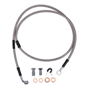 MCS by Goodridge Brake Line Front, Stainless Clear Coated – Softail: 1984–1990 FXST; 1999–2007 FXST…