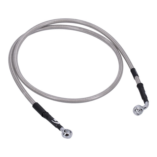 MCS by Goodridge Brake Line Front, Stainless Clear Coated – 1996–2005 FXD/I Dyna Super Glide; 2005…