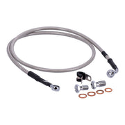 MCS by Goodridge Brake Line Front, Stainless Clear Coated – 1996–2005 FXD/I Dyna Super Glide; 2005…
