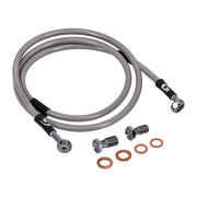 MCS by Goodridge Brake Line Front, Stainless Clear Coated – 1988–2006 Softail FXSTS Springer