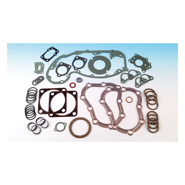 James Gaskets Motor Gasket Set. 1200/1340 Flatheads – 1936–1948 Flathead 74 & 80 Cu.I (1200 &…