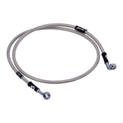 MCS by Goodridge Brake Line Front, Stainless Clear Coated – 1997–2003 FLSTS