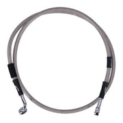 MCS by Goodridge Brake Line Front, Stainless Clear Coated – 1999–2009 Softail FXSTB Night Train