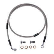 MCS by Goodridge Brake Line Front, Stainless Clear Coated – 2000–2007 Softail FXSTD Deuce