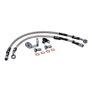 MCS by Goodridge Brake Line Rear, Stainless Clear Coated – 1987–2003 XL Sportster